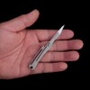 ILEAF Titanium Alloy Daily Mini Pocket Utility Knife with 10