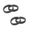 MIRTUX 2 Pack Tyres Compatible with Roomba Series 500, 600,