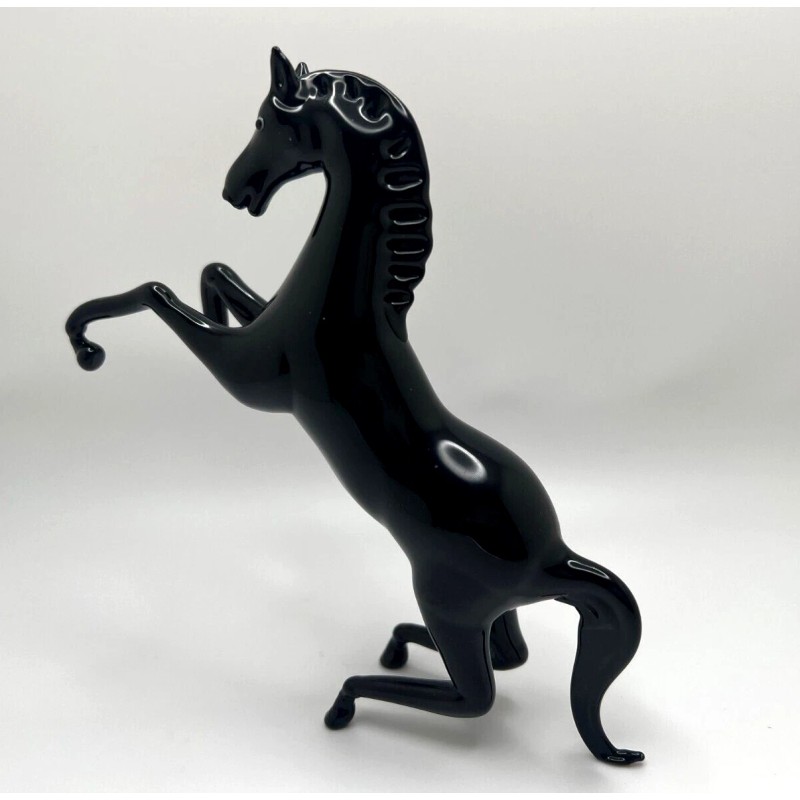 Murano Glass, 4 1/2 inches, Handcrafted Unique Standing Arabian Horse