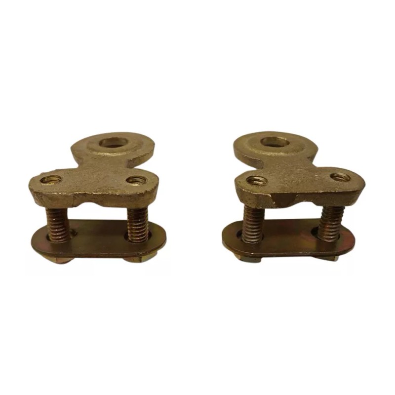 Ter-Mex 2x brass side post battery cable terminal Wire Automotive