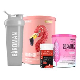 Birdman Fitmingo 510g  Creatina Refresh  Omega 3  Shaker                                                                                              