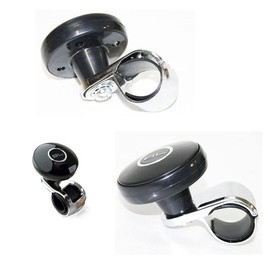 Steering Wheel Button, Baceyong Professional Car Steering Wheel Knob Power Steering Spinner Hand Crank Accessories