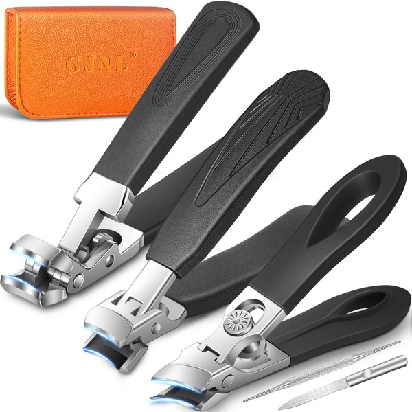 Toenail Clippers for Thick Toenails, Heavy Duty Ultra Sharp Angled