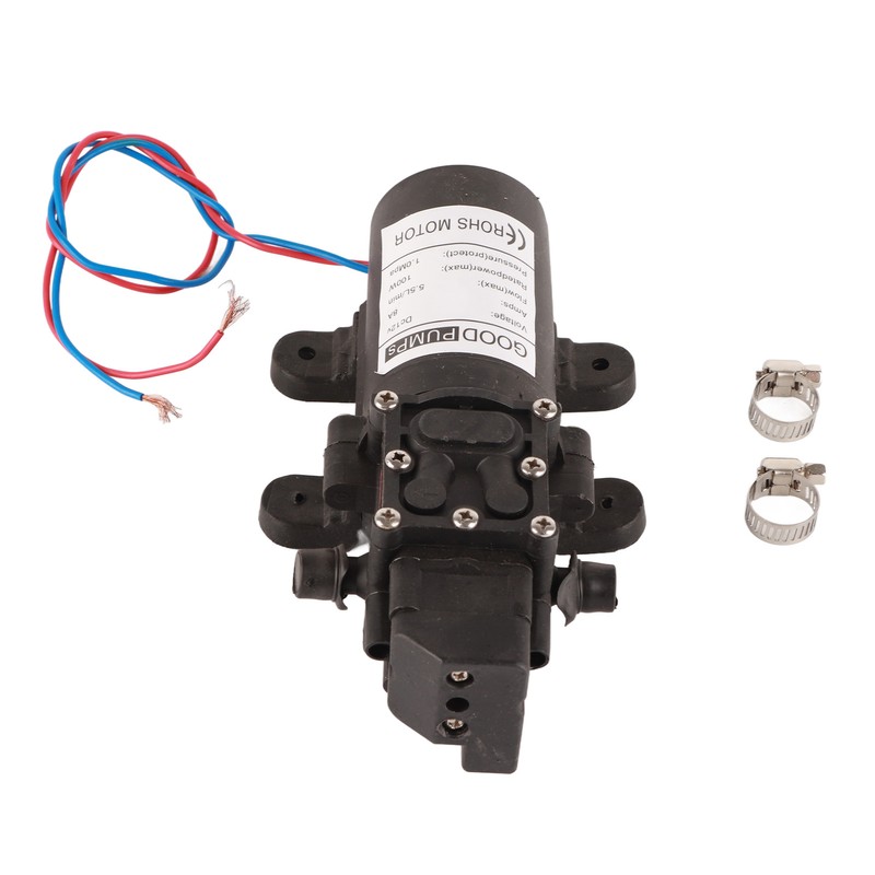 Electric Diaphragm Pump High Pressure 1.0Mpa 5.5L/Min Intelligent Miniature Water