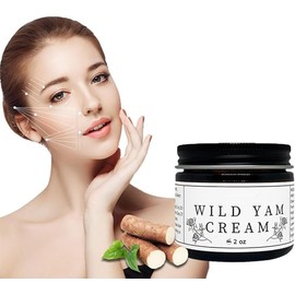 WAYAOFEI Organic Wild Yam Cream for Hormone Balance, Organic Concentra Wild Yam Cream, Natural Night Sweats Cream for Man & Women, Deep Moisturization 60g/2 oz (1)