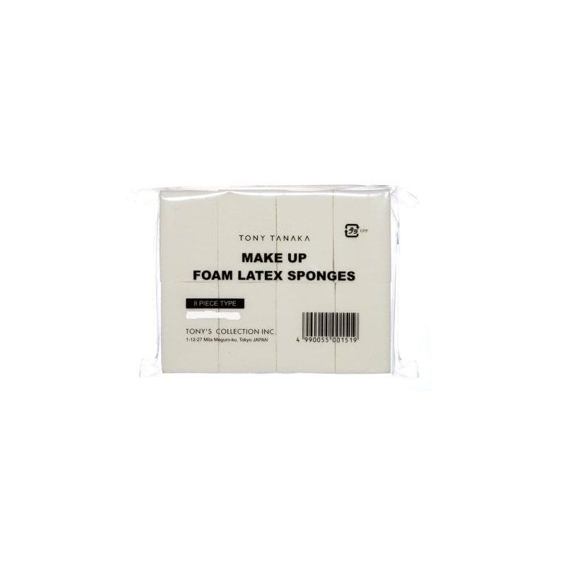 Tony Tanaka Makeup Foam Latex Sponge, 0.5 oz (15 g)