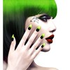 WIDMANN ? Set 12 Nail Stiletto Blended Neon Womens, Green,