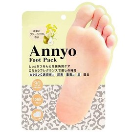 Annyo Leopard Pear and Freesia Scent Foot Pack