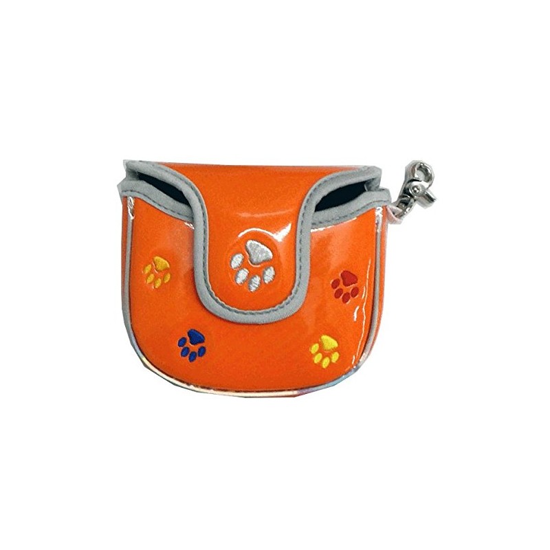 Paw Mallet Smile Agent Magnetic Golf Putter Cover (Orange)