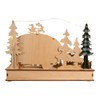 Kurt S. Adler 7.5-Inch Battery-Operated Wooden Light Up Camper with