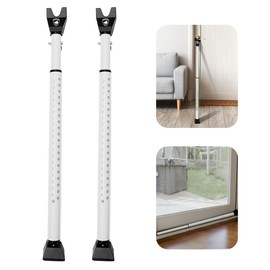 Sliding Door Security Bar, Door Jammer 2-in-1 Adjustable, Door Stoppers Security – 40 Different Adjustments, by Guard Dog Security