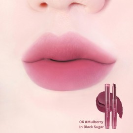 lilybyred Milky Blur Fondue Bar 1.9g - Multi-Use Blurring Balm Stick for Lips & Cheeks (06#Mulberry In Black Sugar, 1PC)