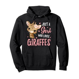 Africa Safari Animal Lover Women Giraffe Pullover Hoodie