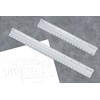 Interdruk Aluminium Ruler - 30 cm - with Inch to