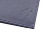 VOLPE Slim Wallet Genuine Leather for Men and Women (Blue)