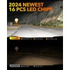 OXILAM 9005 LED Light Bulb, 800% Brighter Ultra-Bright Ultra-Bright, 3