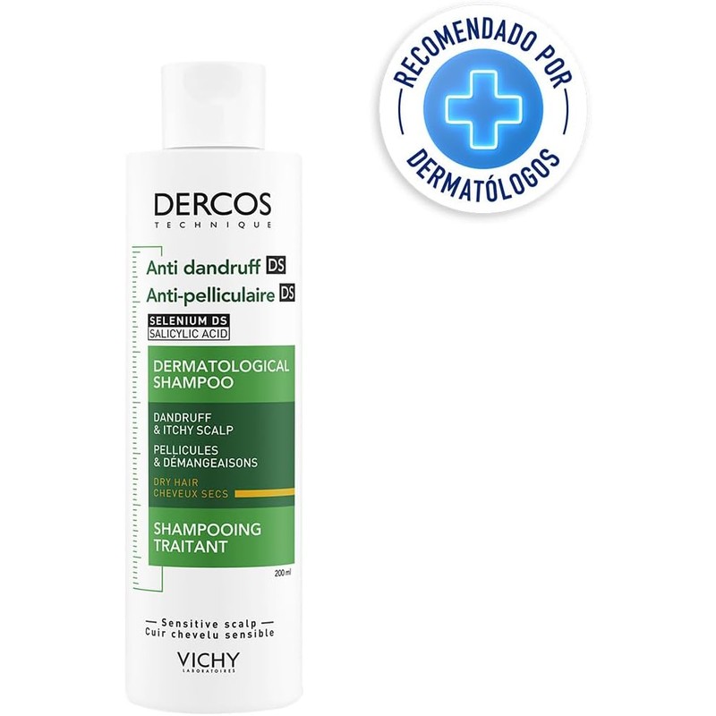 VICHY Shampoo Anti-Caspa Seca DS Vichy Dercos 200ml