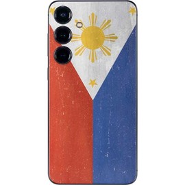 Skinit Decal Phone Skin Compatible with Galaxy S25 Plus - Philippines Flag Distressed Design