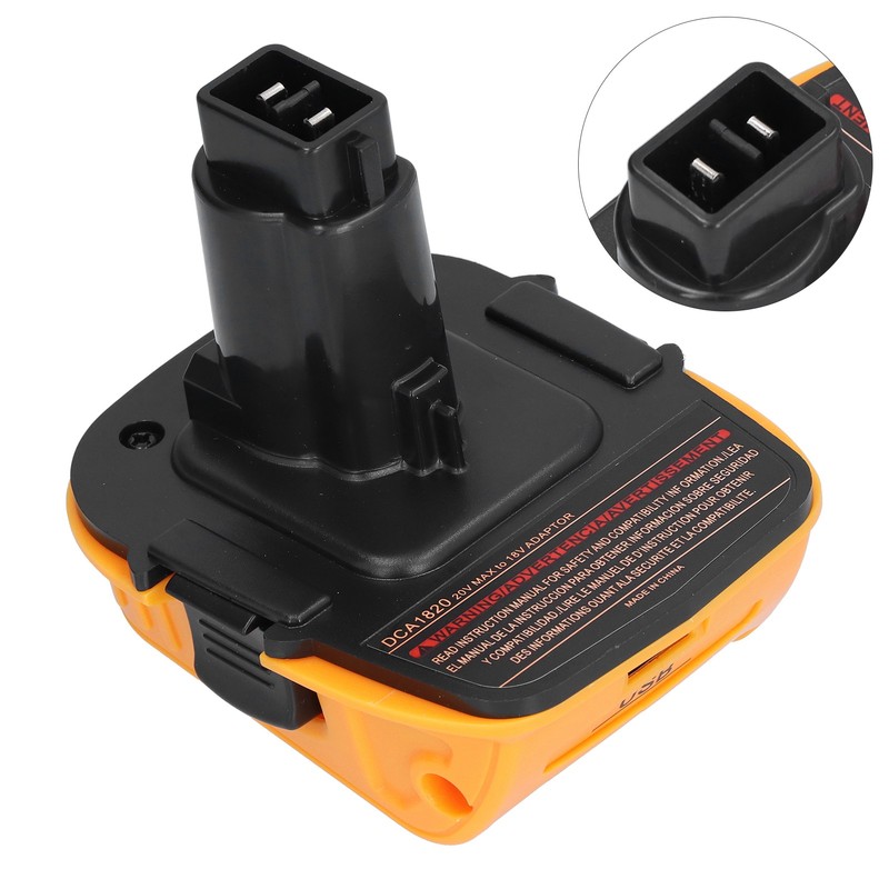 Battery Adapter Converter Conversion Kit Dock Power Connector Accessory 18V