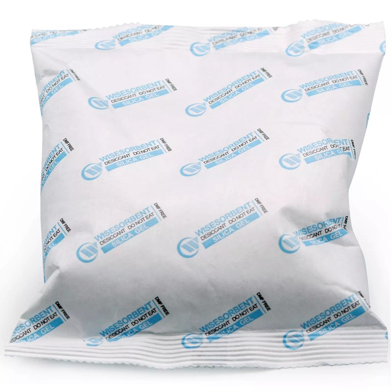 Wisesorb 500 Gram 10 Pack Silica Gel Packets, Tyvek Moisture