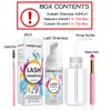 Lash Shampoo for Lash Extensions, Eyelash Extension Cleanser 60ml +