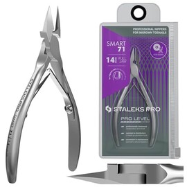 STALEKS PRO Pinzas profesionales para uñas de 14 mm NS-71-14
