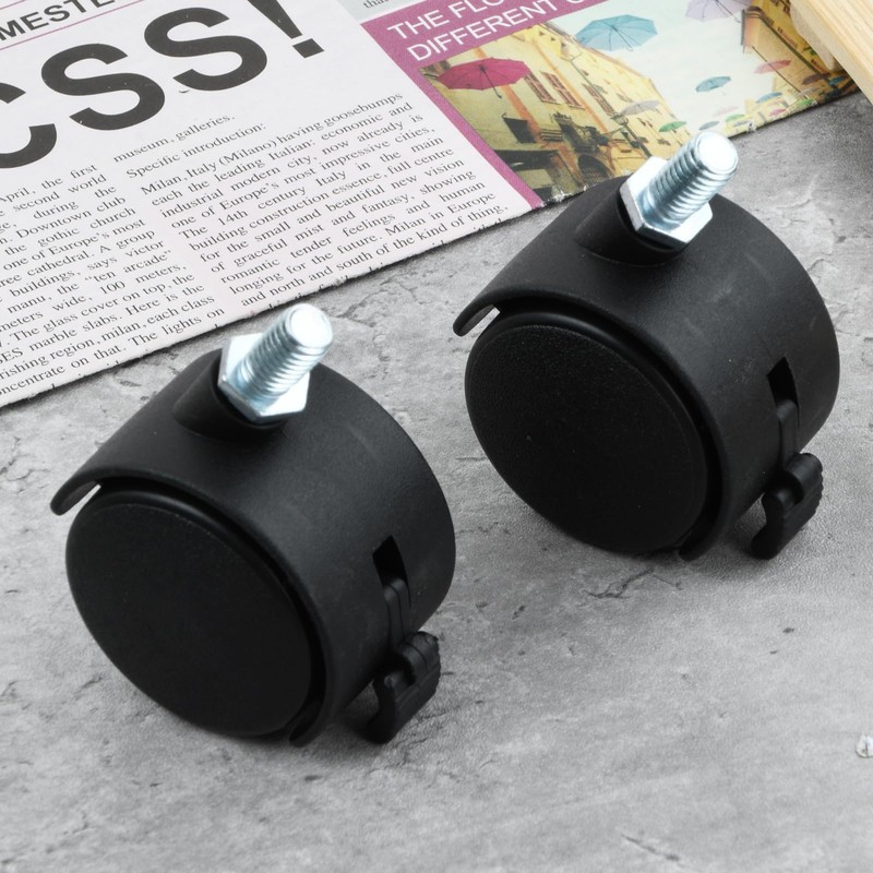 Office Chair Castors, Wheels for Office Chairs, Swivel Castors, Replacement