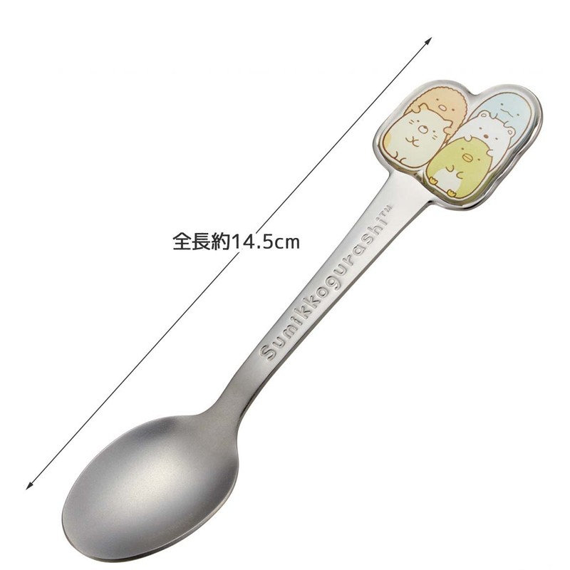 Skater DSS1C-A Stainless Steel Spoon, For Kids, Die-Cut Spoon, Sumikko