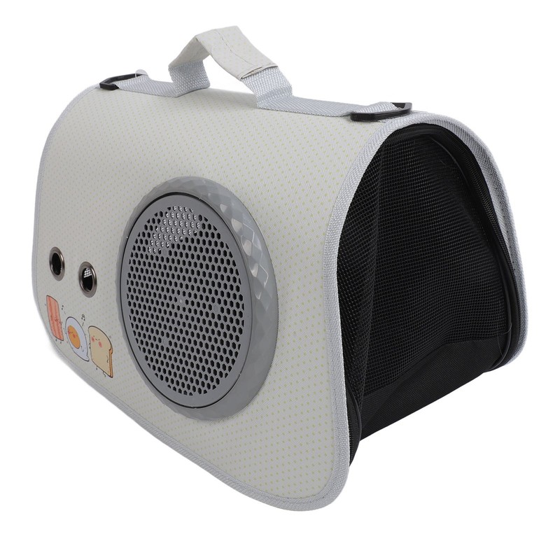 Cat Space Capsule Carrier Breathable Mesh Cover Large Capacity PU