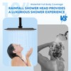 Ryamen Upgraded Dual Shower Heads Combo, 10 inch Filtered Shower