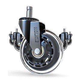 HOLKIE Office Chair Wheels Universal Fit Roller Blade Casters