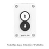 SGKJ 2N Up Down Switch Control Box, Momentary Up Down