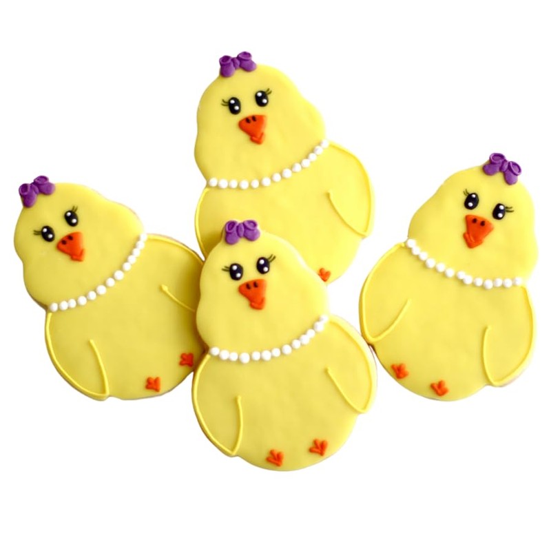 1 Dz. Easter Chick Cookies! Easter Birthday, Spring Bridal Shower