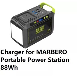 coming data 🔥battery Charger For MARBERO Portable Power Station 88Wh