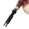 Wood Handle V Cove Base Leather Groover V Type Push