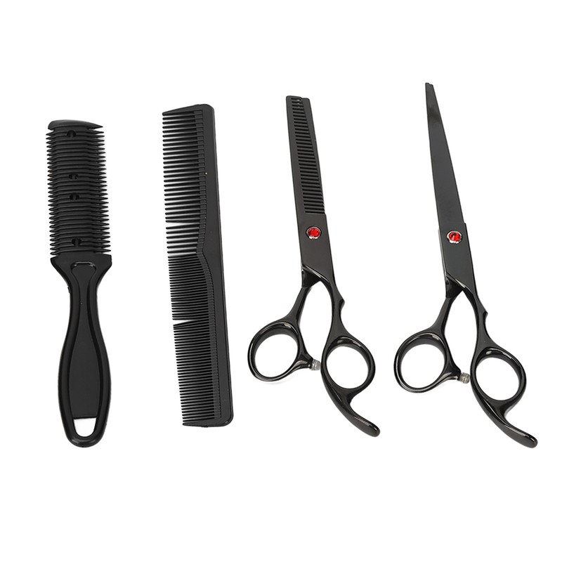 Hair Cutting Scissors Set with Straight Shear and Thinning Shear