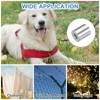 sourcing map Aluminum Wire Rope Stop Sleeve 1/16"(1.5mm) Crimping Loop