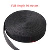 kuou 10 Metres Nylon Heavy Webbing Strap, Flat Side Release