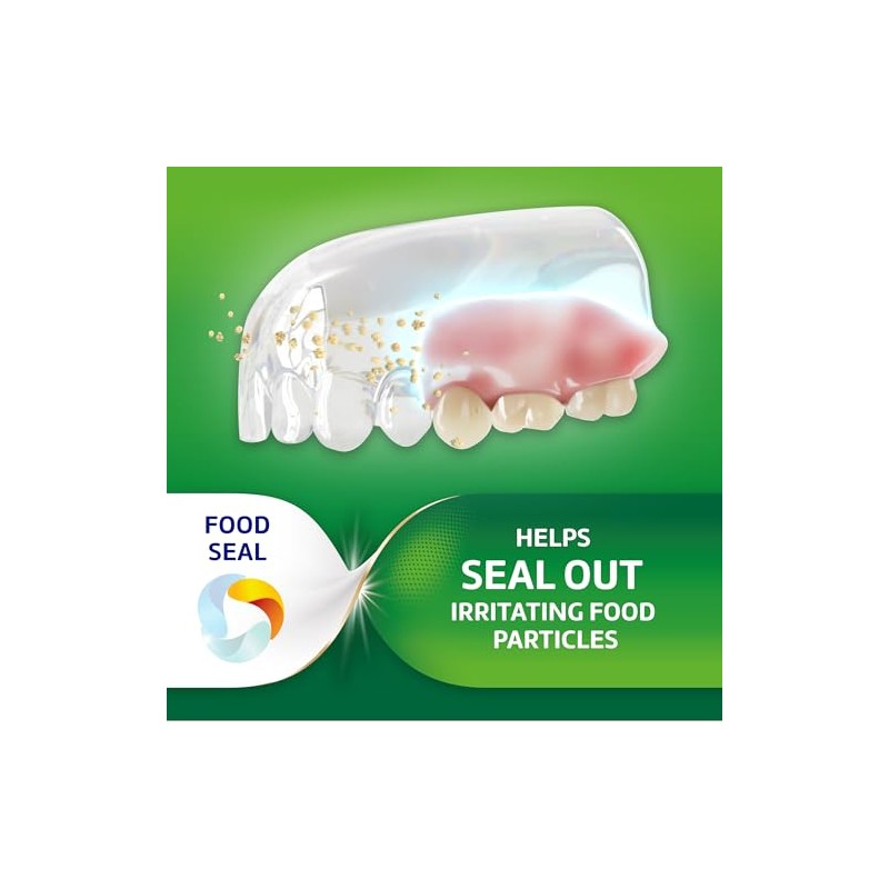 Super Poligrip Extra Care - Crema adhesiva para dentaduras postizas
