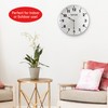Taylor Indoor Outdoor Metal Wall Clock, Wireless Thermometer with Easy