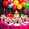 Kolldenn 12 Pcs Circus Party Favor Bags Carnival Gift Treat