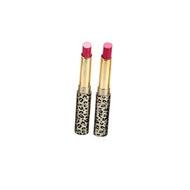 Ipetboom Fashion Women's Lipstick Set by 12 Color Gold Leopard Lip Cream Moisture Lipgloss Makeup Tools