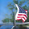 Pebbly Beach 2 PCS Boat Flag Pole Kit Universal, with