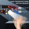KunHe 10 Pack led Rechargeable Headlamp Flashlight Headlight Motion Sensor