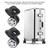 Ricardo Luggage Wheels, 1Pair Outdoor Mute Double Row Replacement Kit