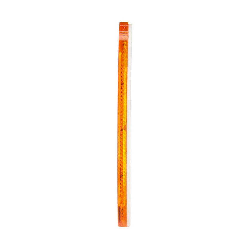 Truck-Lite 98001Y Yellow Reflector (Oval, Yellow, Reflector, 2 Screw Or