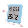 [2 Pack] 3.2 Inch Digital Hygrometer Indoor Thermometer, Room Thermometer