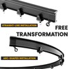 Flexible Ceiling Curtain Track Ceiling Mount, Curved Curtain Rod, Sliding