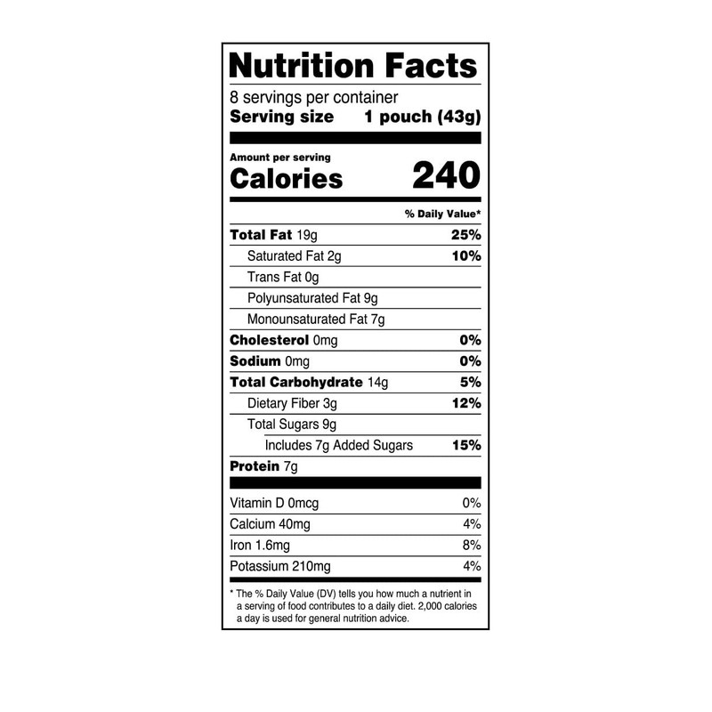 Great Value Omega-3 Trail Mix, 1.5 oz, 8 Count Snack
