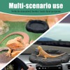 MiOYOOW Bearded Dragon Bed, Soft Car Lizard Sleep Mat with
